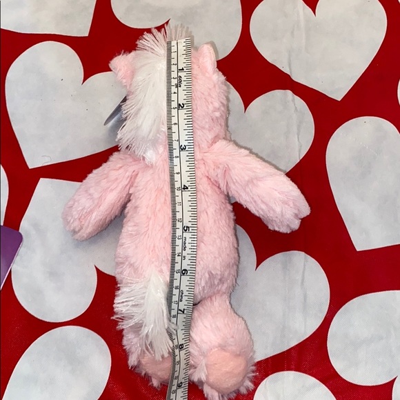 NEW! 2- Cuddly Friends Pink Unicorn Stuffed Animal - Picture 9 of 9